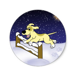 cartoon_agility_dog_christmas_round_sticker-r1286a03da2e948dca89f5753b149c7de_v9waf_8byvr_324